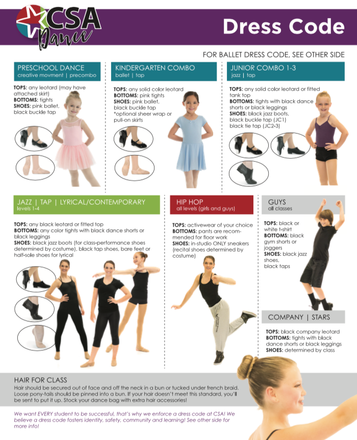 Dress Code centerstageacademy